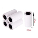 200DPI Pocket Thermal Printer 57mm Wireless BT Printer 6 Roll Thermal Paper