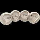 Hot Air Balloon 4 Suit Spring Press Three-Dimensional Biscuits Cut Mold Bak W7H3