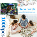 1000pcs Flower Shop Jigsaw DIY Puzzle Educational Assembling Anime Picture