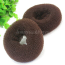2Pcs Donut Scrunchie Holder Hair Bun Ring Hairdressing Maker Tool for Girls