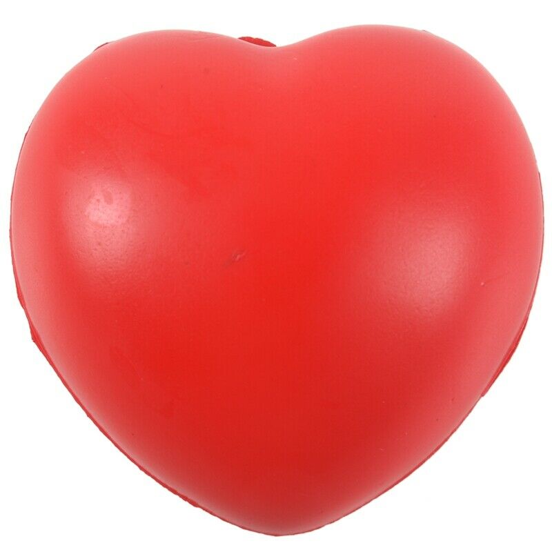 5X(Heart Stress Reliever Ball Red B2B5)