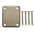 Guitar Neck Plate with Screws for Strat ST Electric Guitar Bass Accessories A