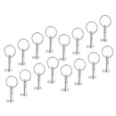16 x Bimini Top Deck Hinge Quick Release Pins Stainless Steel with Pull Ring