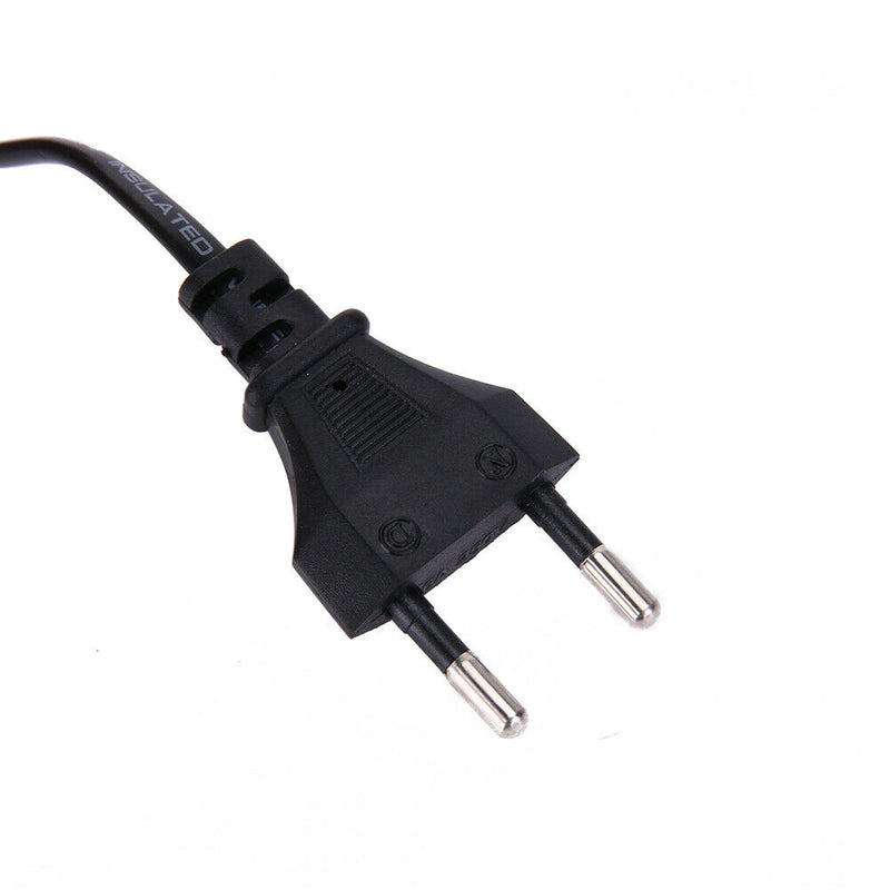 15V 5A AC to DC Power Adapter Dual Cable Converter Universal 5.5x2.1-2.5mm