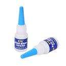 Nail Tip Glue 10g With Brush Acrylic False Nails Strong Adhesi%!