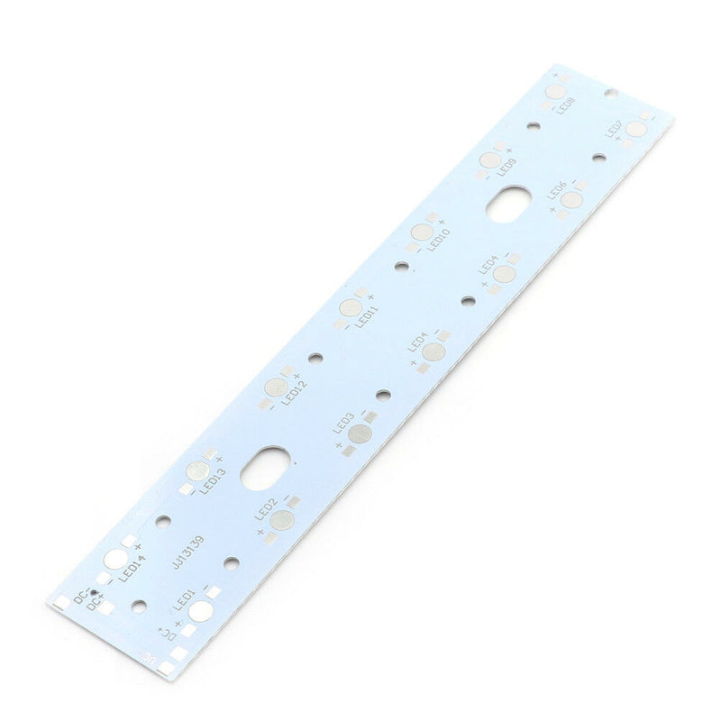 New 257mm x 47mm Aluminium PCB Circuit Board for 1W,3W,5W LED In Kw