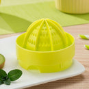 Mini Citrus Juicer Lemon Orange Squeezer Manual Lid Rotation Press Juice Cu C8O1