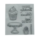 Happy birthday cake stamps seal scrapbooking album card decor diary diy craft ES