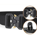 Men's Belt Heavy Belt, Cobra Buckle Belt Nylon Style With Quick Release Met