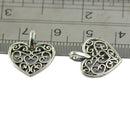 100pcs Hollow Heart Pendants Jewelry Making Jewellery Finding DIY Necklace