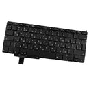 Keyboard Russian Ru Layout for MacBook Pro 17" A1297 2009 2010 2011 Black