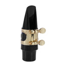 Alto Sax Saxophone Mouthpiece Plastic with Cap Metal Buckle Reed Mouthpiece A8G3