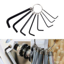 8X 1.5mm-6mm Mini Micro Hexagon  Allen Key Set Wrench Screwdriver Tool Kit BX