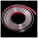 20mm 5m Chrome Car Styling Moulding Strip Trim Self Adhesive Crash Protecto