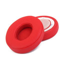 2 Pair Leather Ear Pads for Monster Beats SOLO 2.0 Headphone Red
