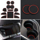 11pcs/set Door Console Non Slip Anti Dust Liners Mats for Dodge Challenger