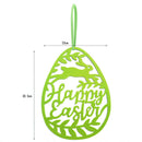 Easter Egg Rabbit Non-woven Festival Party Hanging Ornament Home Window Dec_