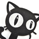 black cat diy badges patch embroidered applique sewing patches clothessticker JR