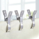 12 Packs Duty Stainless Steel Clips Clothing Peg Clamp Clothespin Picture H F1Z5