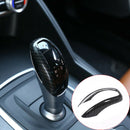 1Pcs Carbon Fiber Style Gear Shift Head Cover for Alfa Romeo Giulia Stelvio