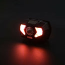 Portable LED Head Lamp USB Rechargeable Outdoor Camp Fishing Flashlight (A) A