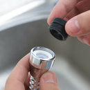 Faucet Shower Head Rotary Water Saving Faucet Hose Aerator Diffuser Filter JS