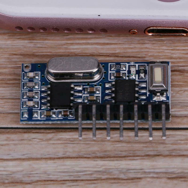 433MHz Superheterodyne Wireless Receiver Module Support 1527/2262 Encoder