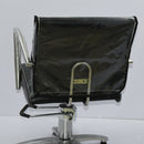 2x Transparent Backrest For Beauty Salon Spa Hairdressing Chair PVC Waterproof