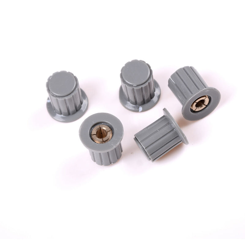 10x Insert Tone Core Brass Control-Knob For 4mm Dia Knurled Potentiometer Sha Sn