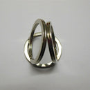 Lot 10Pcs Split Rings Keyring 30mm Keychain Accessory Metal Key Holder
