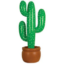 inflatable cactus fiesta party decor southwest mexican western desert old west U