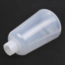 Red Cap Clear White Plastic Laboratory Measuring Squeeze Bottle 500ml P9L6