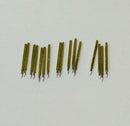 50pcs P75-B1 Dia 1.02mm 100g Cusp Spear Spring Loaded Test Probes Pogo Pins OS