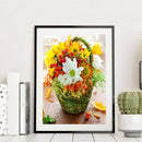 5D DIY Full Drill Diamond Painting Floral Cross Stitch Embroidery (C1017) A