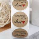 500pcs/roll Thank You Stickers Gift Packaging Stickers DIY Decorative StickSEAU