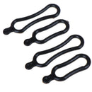 4pcs Silicone Rubber Ring Tie Band For Headlight Bicycle Headlamp.AU