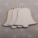 10pcs Wooden Hanging Pendants Christmas Tree Ornaments Home Decoration (Chr