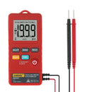 Handheld Digital Voltmeter Ohmmeter Multimeter AC DC Volt Tester Meter Red