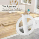 100pcs Level Cross Tile Spacers for Flooring Wall Tile Grout Spacing (3mm) A