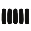 Pack of 5 Interview Microphone Foam Cover Mic Windscreens Black for Press
