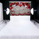 Rose Love Heart Photography Background Wedding Backdrop for Valentines Day A
