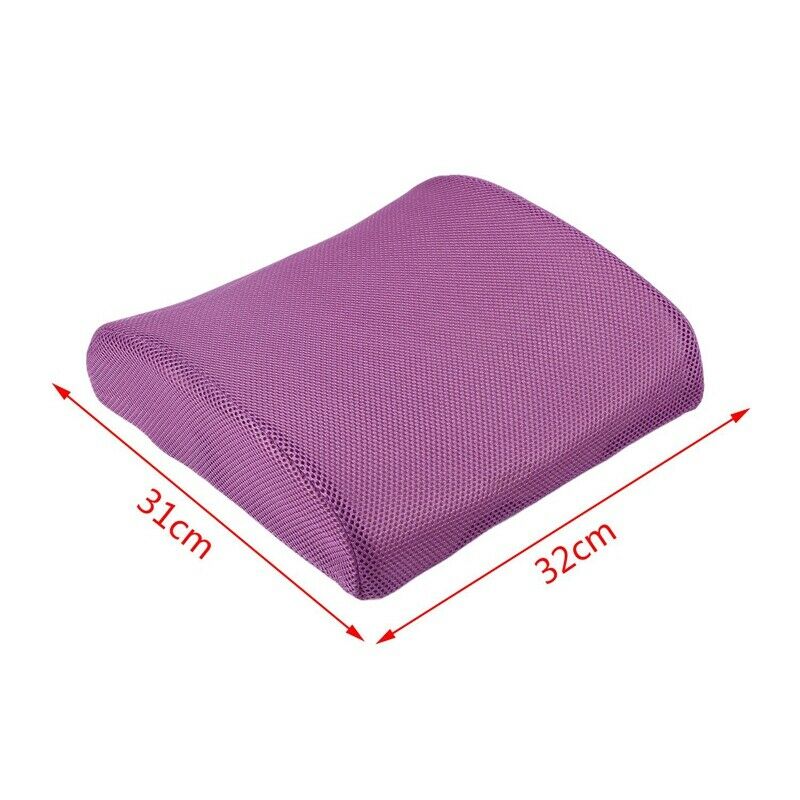 Memory Foam Seat Chair Lumbar Back Support Cushion Pillow For Office Home C K8P3