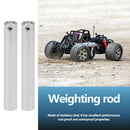 2pcs Axle Housing Kit Stainless Steel RC Car Axle Tube for SCX-10 RC Car