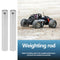 2pcs Axle Housing Kit Stainless Steel RC Car Axle Tube for SCX-10 RC Car