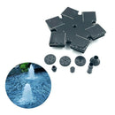 Mini Solar Fountain Solar Water Fountain Garden Pool Pond Outdoor Solar Pan