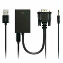 VGA Male To HDMI Female 1080P Audio TV AV HDTV Video Cable Converter Adapte A5P8