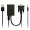 VGA Male To HDMI Female 1080P Audio TV AV HDTV Video Cable Converter Adapte A5P8