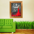DIY 5D Diamond Painting Red Dress Embroidery Cross Stitch Crafts Home Decor