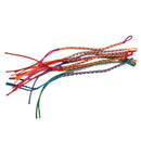 9Pcs Colorful Braid Bracelet Anklets Friendship Cords Strand Bracelet - Jewelry