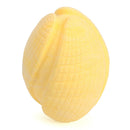 Pet Rugby Shape Chew Toys Dog Bite Tooth Clean Interactive Balls (Yellow)